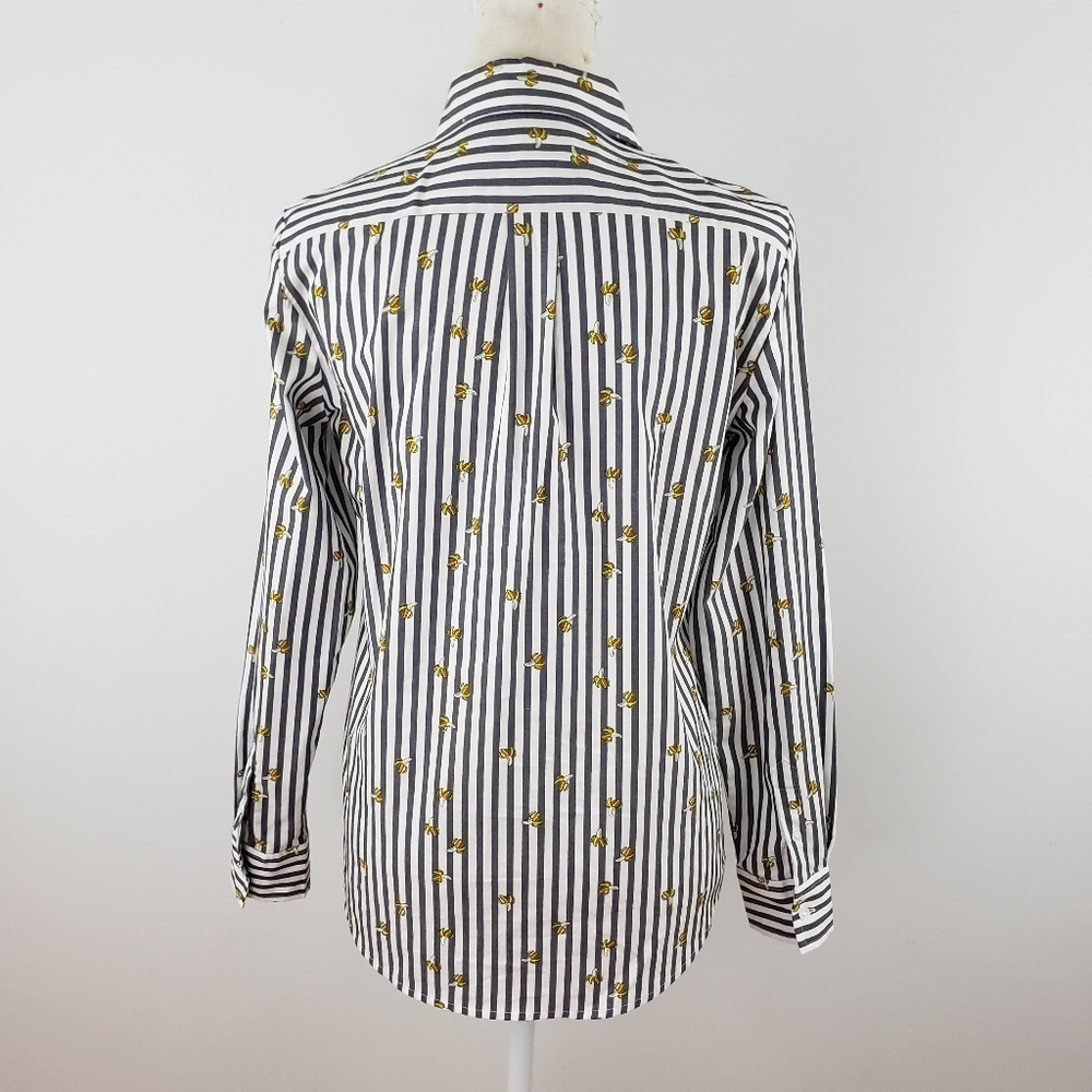 Banana Republic Dillon Banana Striped Button Down - Picture 3 of 9
